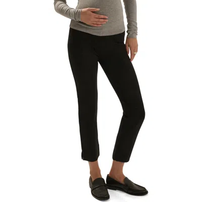 Favorite Daughter Maternity Alissa Ponte Pants In Black