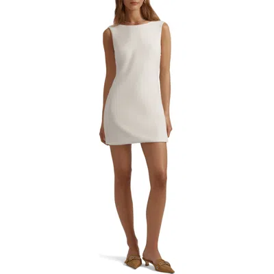 Favorite Daughter Meet Cute Bow Back Minidress In White