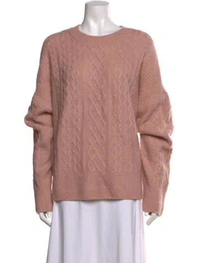 Pre-owned Favorite Daughter Merino Wool Patterned Sweater W/ Tags In Pink