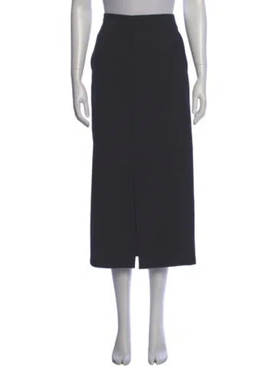 Pre-owned Favorite Daughter Midi Length Skirt In Gray