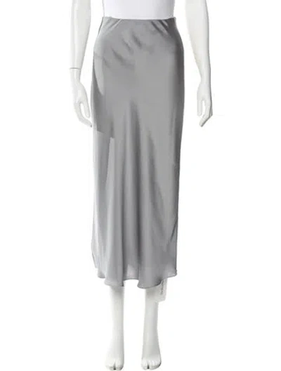Pre-owned Favorite Daughter Midi Length Skirt In Gray