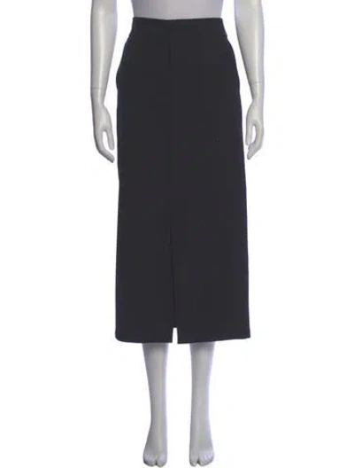 Pre-owned Favorite Daughter Midi Length Skirt In Gray