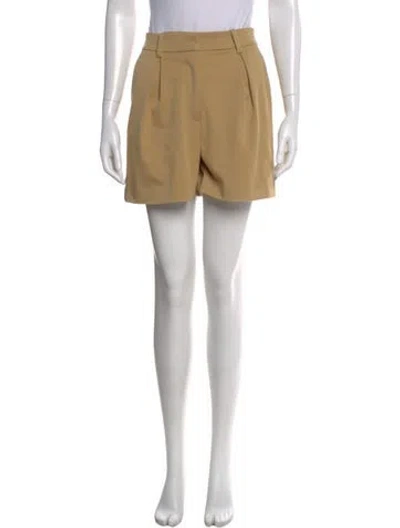 Pre-owned Favorite Daughter Mini Shorts In Neutral