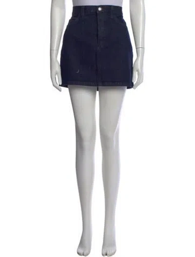 Pre-owned Favorite Daughter Mini Skirt W/ Tags In Gray