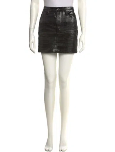 Pre-owned Favorite Daughter Mini Skirt In White
