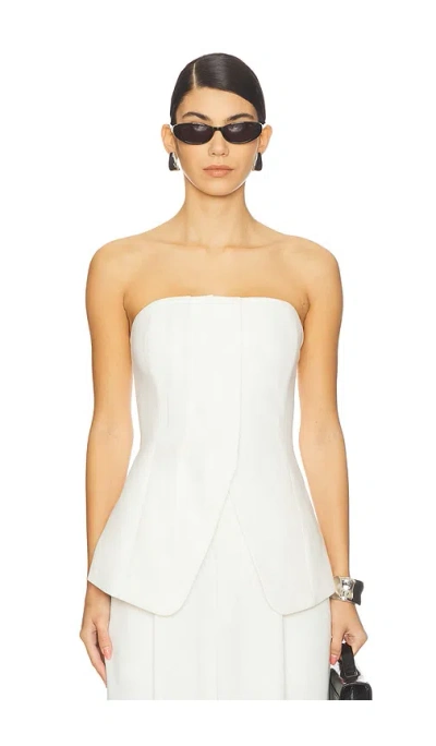 Favorite Daughter Missed Your Chance Top In White