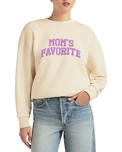 Favorite Daughter Mom's Favorite Graphic Sweatshirt In Gardenia