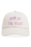 FAVORITE DAUGHTER MOM OF THE YEAR COTTON TWILL BASEBALL CAP