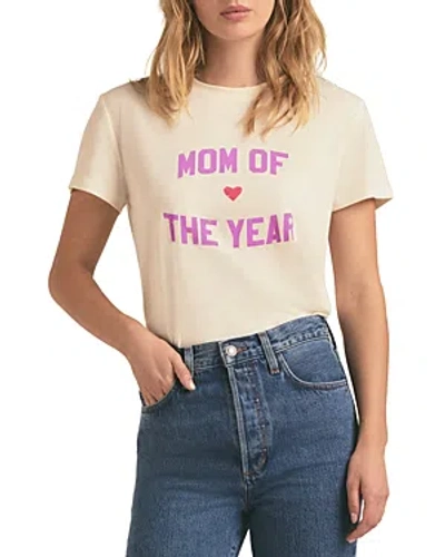 Favorite Daughter Mom Of The Year Graphic Tee In Gardenia
