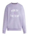 Favorite Daughter Mom Of The Year Sweatshirt In Lavender