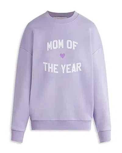 Favorite Daughter Mom Of The Year Sweatshirt In Purple