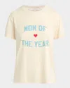 Favorite Daughter Mom Of The Year Graphic T-shirt In Neutral