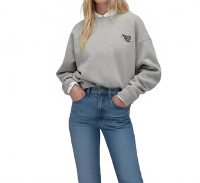 Favorite Daughter Nobody Wants This Ick Sweatshirt In Grey In Gray