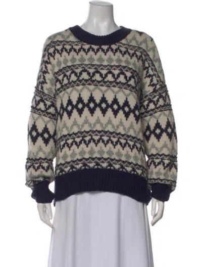Pre-owned Favorite Daughter Nylon Patterned Sweater