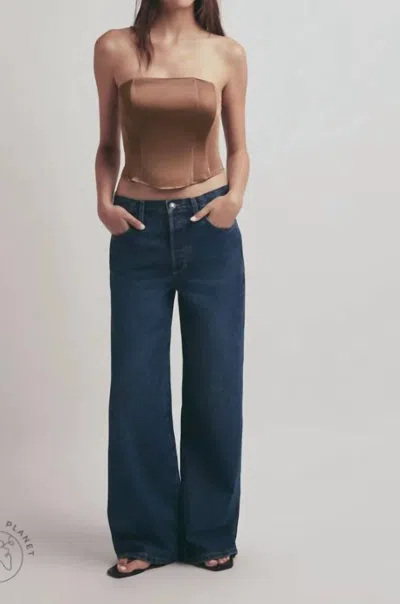 Favorite Daughter Ollie Ultimate Baggy Jeans In Kent In Multi