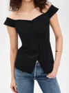 Favorite Daughter One I Want Off Shoulder Top In Black In Black