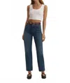 Favorite Daughter Otto High Rise Boyfriend Ankle Jean In Havana In Blue