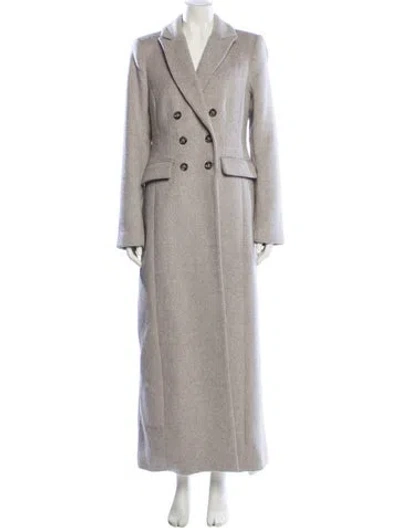Pre-owned Favorite Daughter Peacoat In Gray