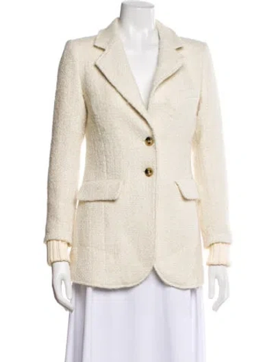Pre-owned Favorite Daughter Peacoat In Neutral