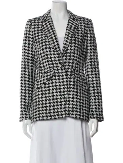 Pre-owned Favorite Daughter Plaid Print Blazer In Multi