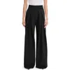 Favorite Daughter Pleated Wide Leg Pants In Black