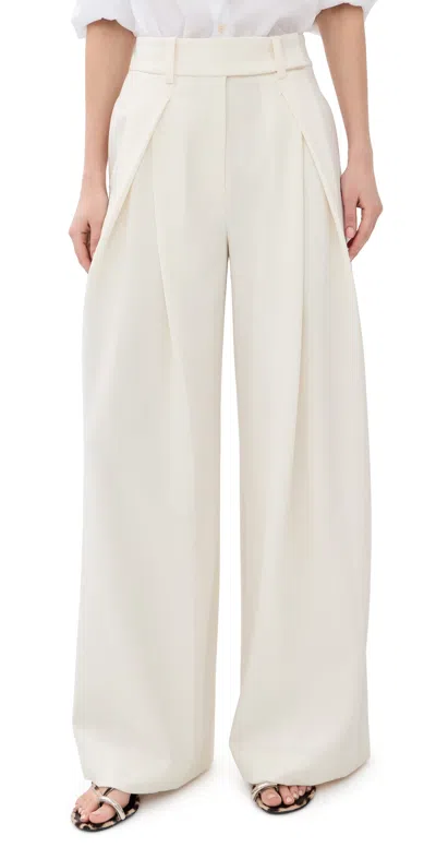 Favorite Daughter Pleats For Days Pants Ivory In White