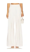 Favorite Daughter Pleats Please Wide-leg Pants In White