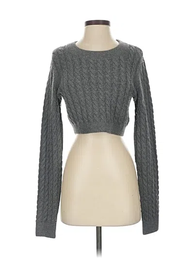 Pre-owned Favorite Daughter Pullover Sweater In Gray