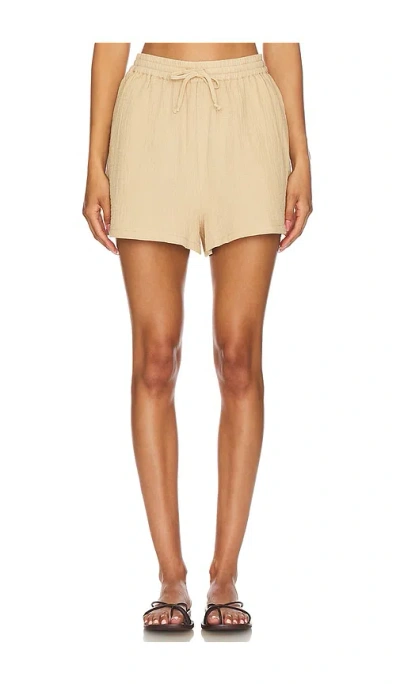 Favorite Daughter Relaxed Short In Beige
