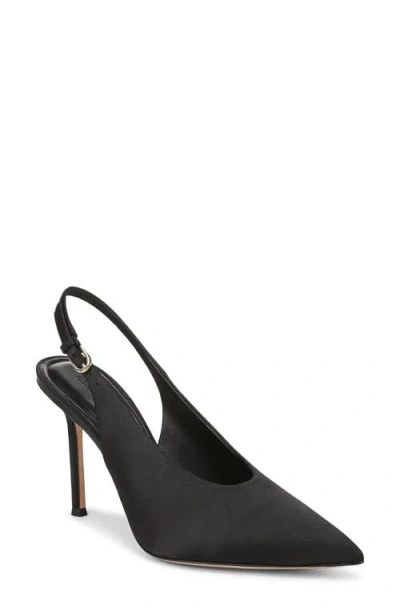 Favorite Daughter Remy Pointed Toe Slingback Sandal In Black