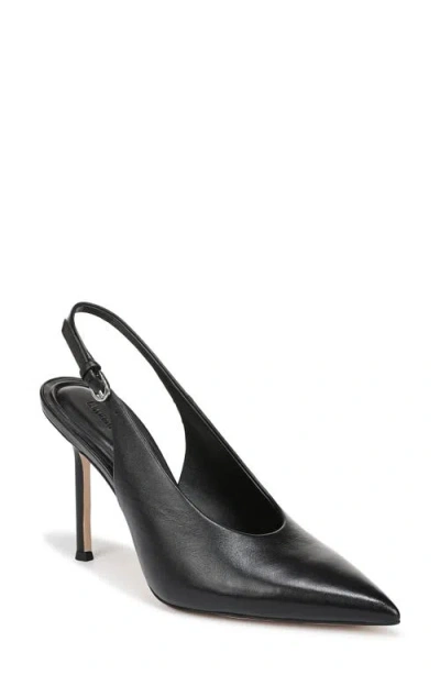Favorite Daughter Remy Pointed Toe Slingback Sandal In Black
