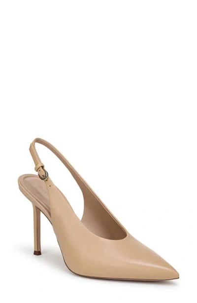 Favorite Daughter Remy Pointed Toe Slingback Sandal In Neutral