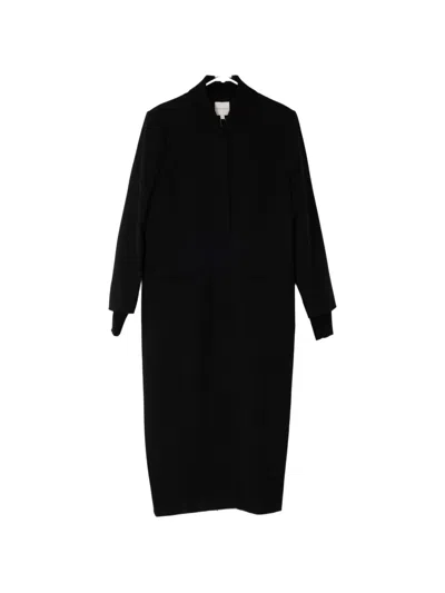Favorite Daughter Ribbed Coat In Black