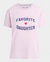 Favorite Daughter Graphic T-shirt In Pink