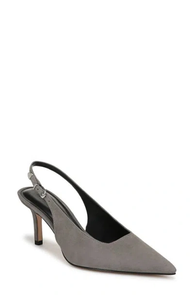 Favorite Daughter Sierra Pointed Toe Slingback Pump In Gray