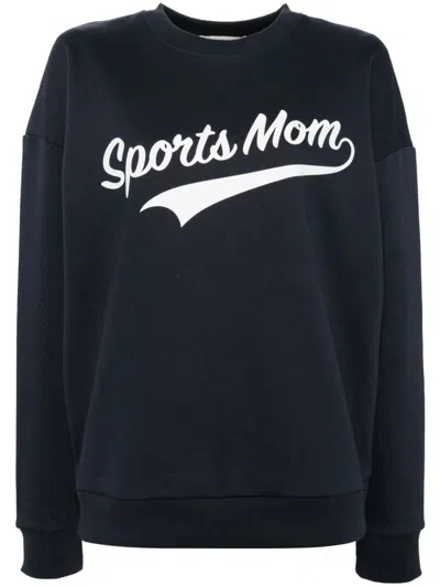Favorite Daughter Slogan Print Sweatshirt In Navy