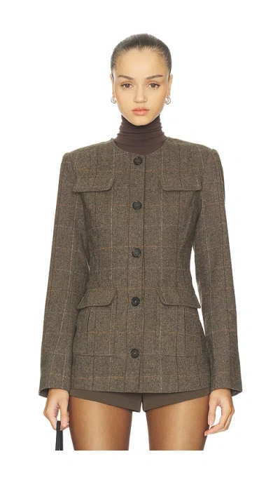 Favorite Daughter Spencer Jacket In Brown