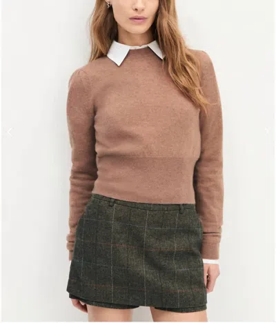 FAVORITE DAUGHTER SPENCER SKORT IN MOCHA PLAID