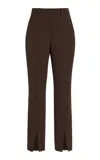 Favorite Daughter Split Decision Trousers In Brown