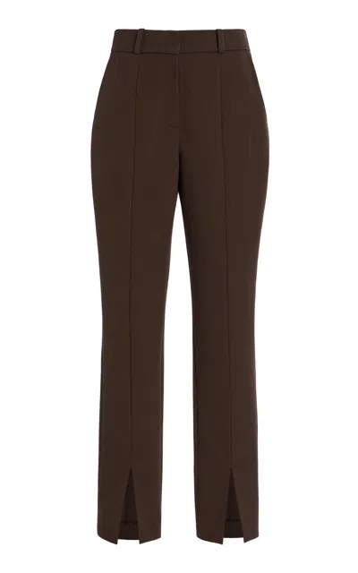 Favorite Daughter The Split Decision Slim Fit Pants In Brown