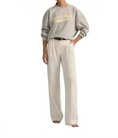 Favorite Daughter Sports Mom Sweatshirt In Grey In Gray