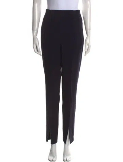 Pre-owned Favorite Daughter Straight Leg Pants In Black