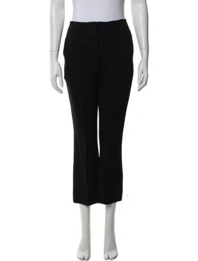 Pre-owned Favorite Daughter Straight Leg Pants In Black