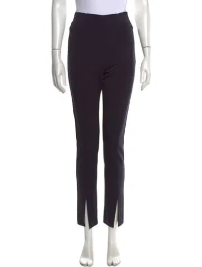 Pre-owned Favorite Daughter Straight Leg Pants In Black