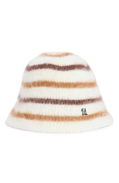 Favorite Daughter Structured Knit Bucket Hat In Multi
