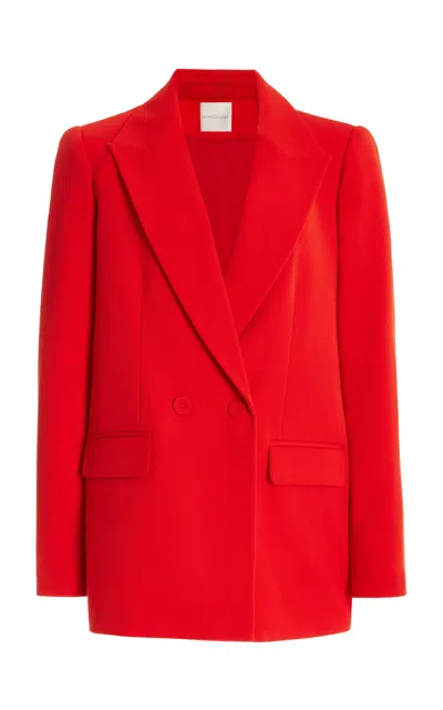 Favorite Daughter Suits You Crepe Blazer In Red