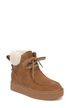 Favorite Daughter Sunny Faux Shearling Platform Bootie In Multi