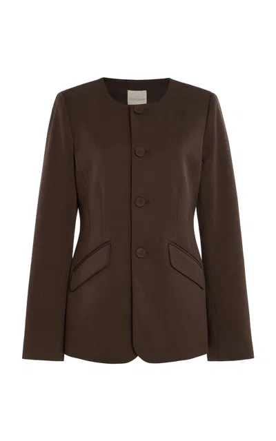 Favorite Daughter Tailored Victoria Jacket In Brown