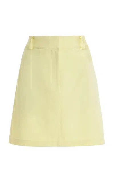 Favorite Daughter Tailored Skirt In Yellow