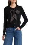 Favorite Daughter Take A Bow Cardigan In Black
